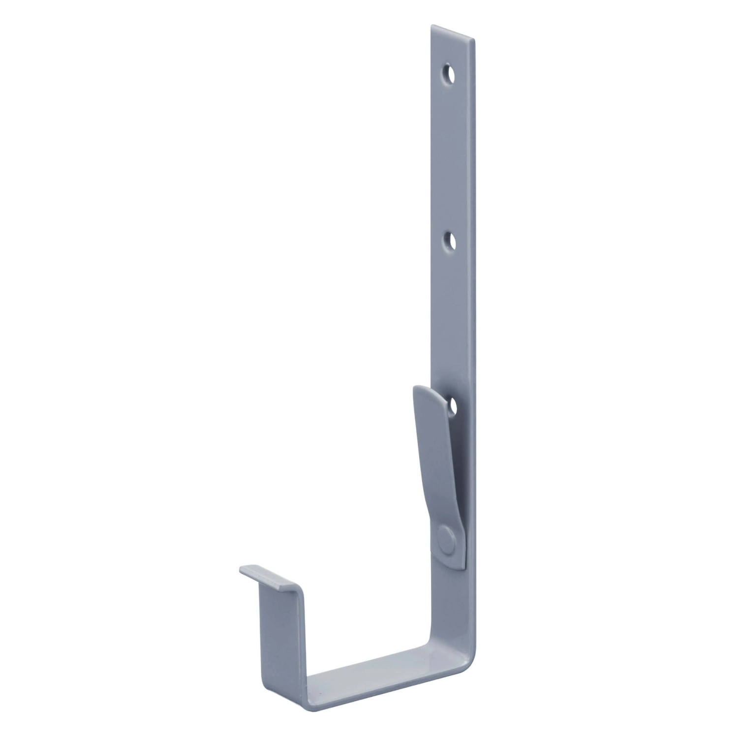 Inefa Rinnenhalter Kastenrinne Stahl NW 115 PVC Beschichtet Grau