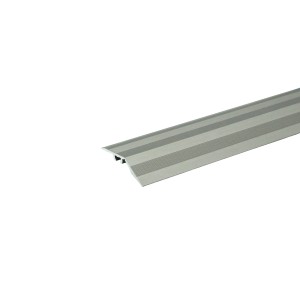 Döllken Ausgleichsprofil aus Edelstahl, 900 mm lang, für Laminat und Parkett.