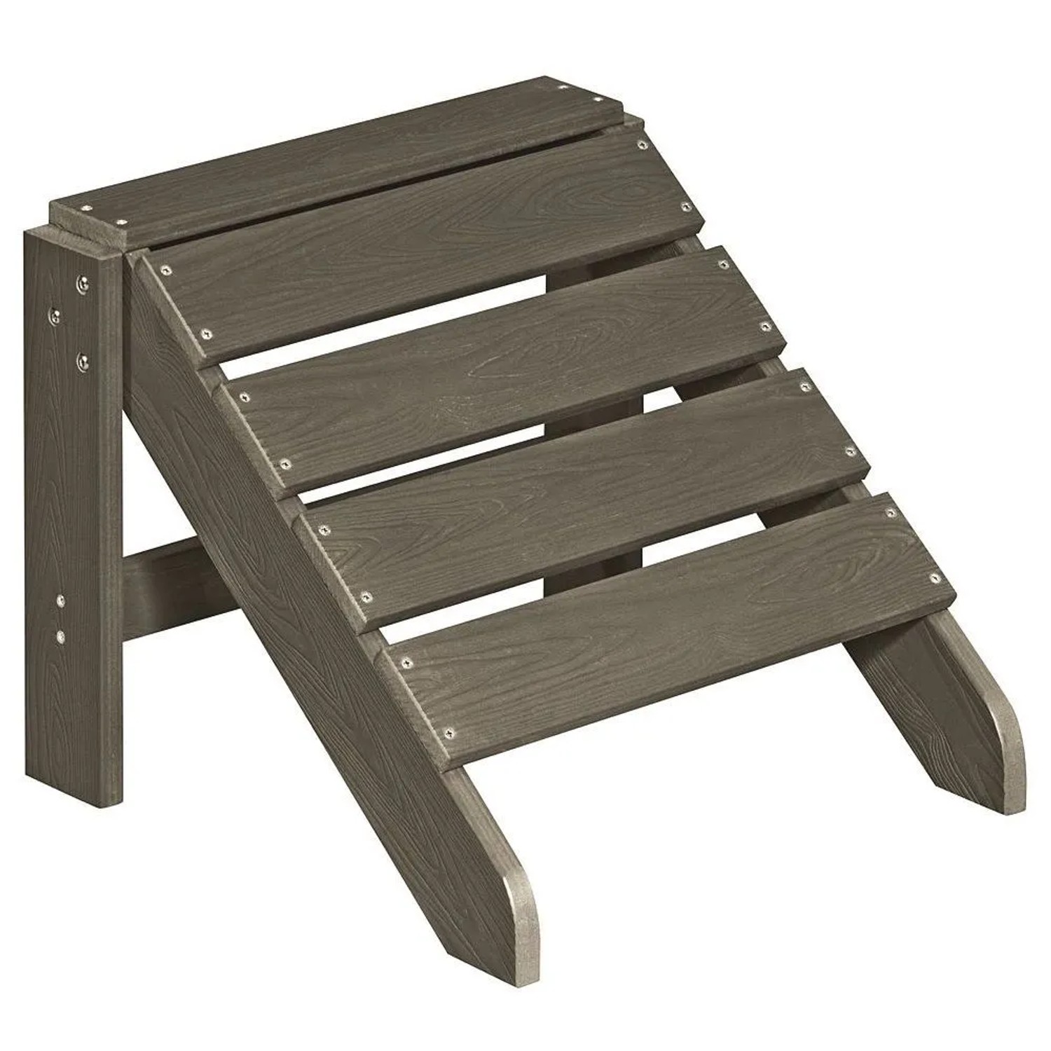 NEG Adirondack Fußbank Fußhocker MARCY Braungrau