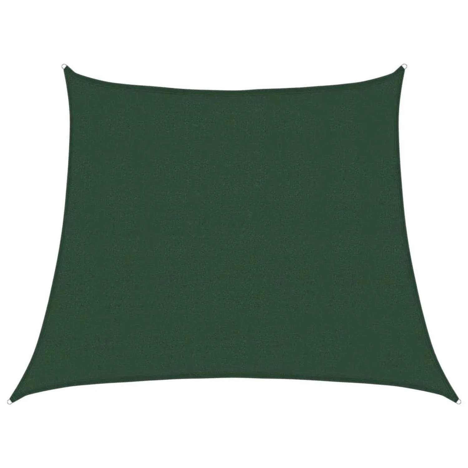 vidaXL Sonnensegel 160 g/m² Dunkelgrün 3/4x3 m HDPE 311489