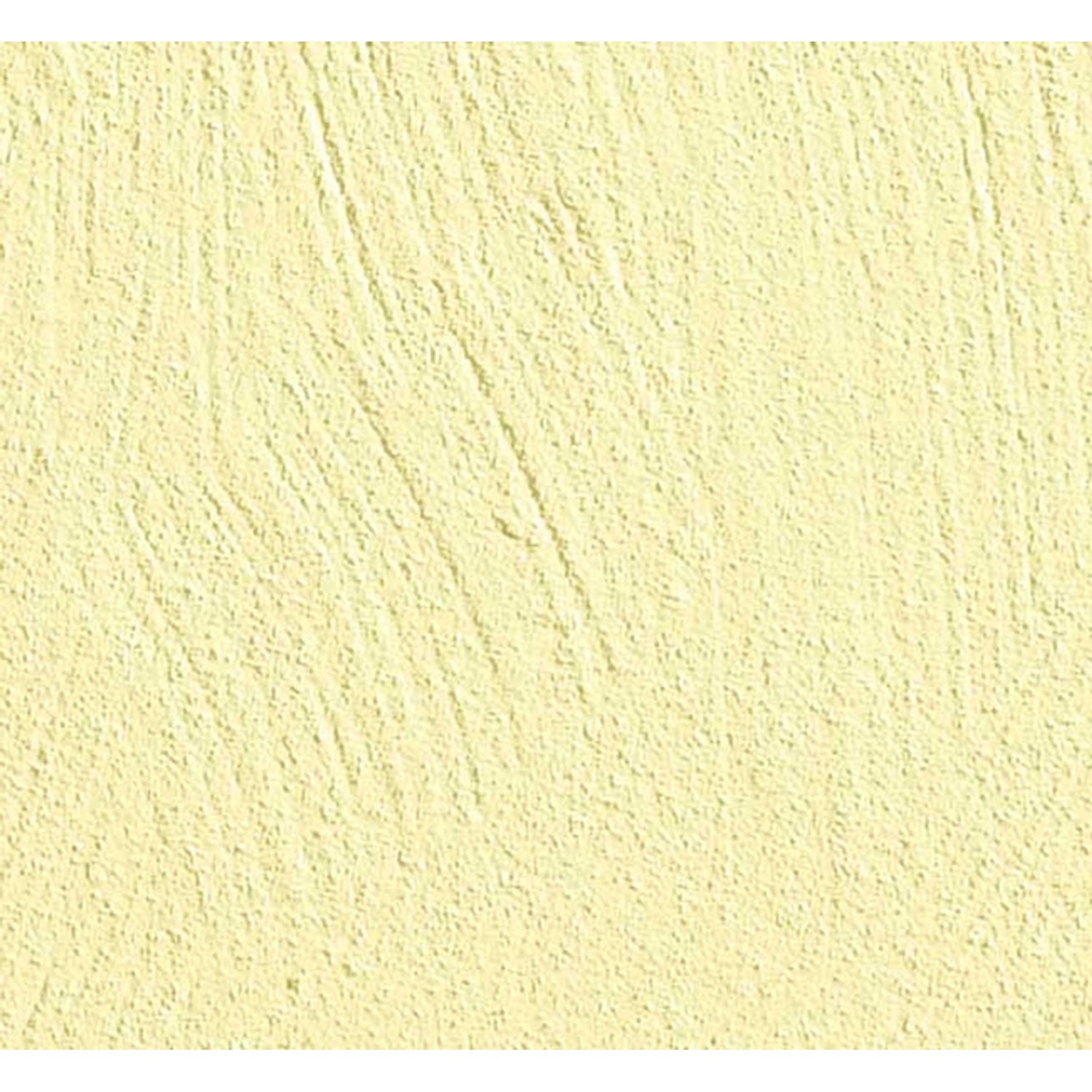 Nahaufnahme einer Wand mit Knauf Compact Color Putz in Zitrone.