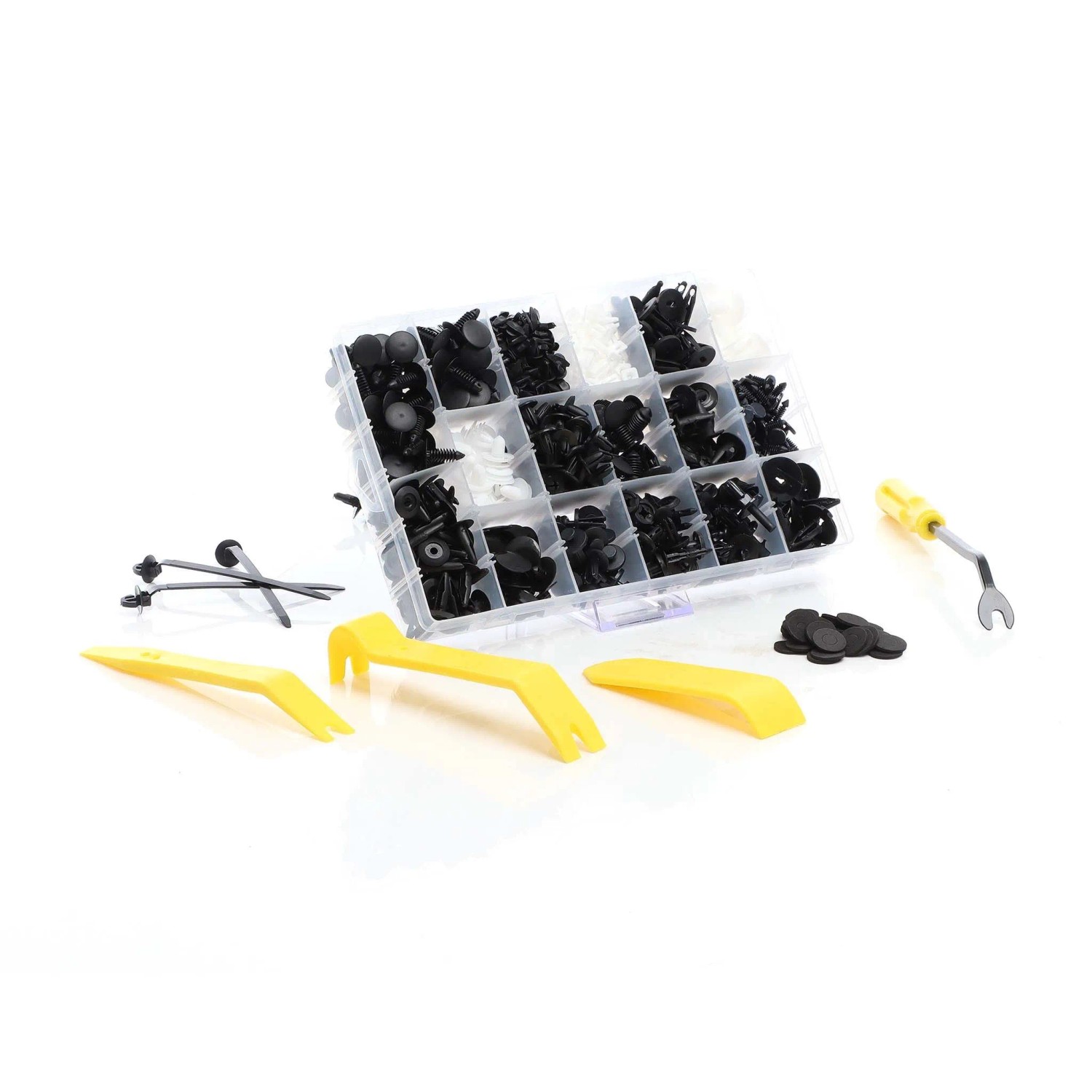 Xpotool Auto Befestigungsclips Set 703-Tlg. Demontage Werkzeug Innenraum Kfz