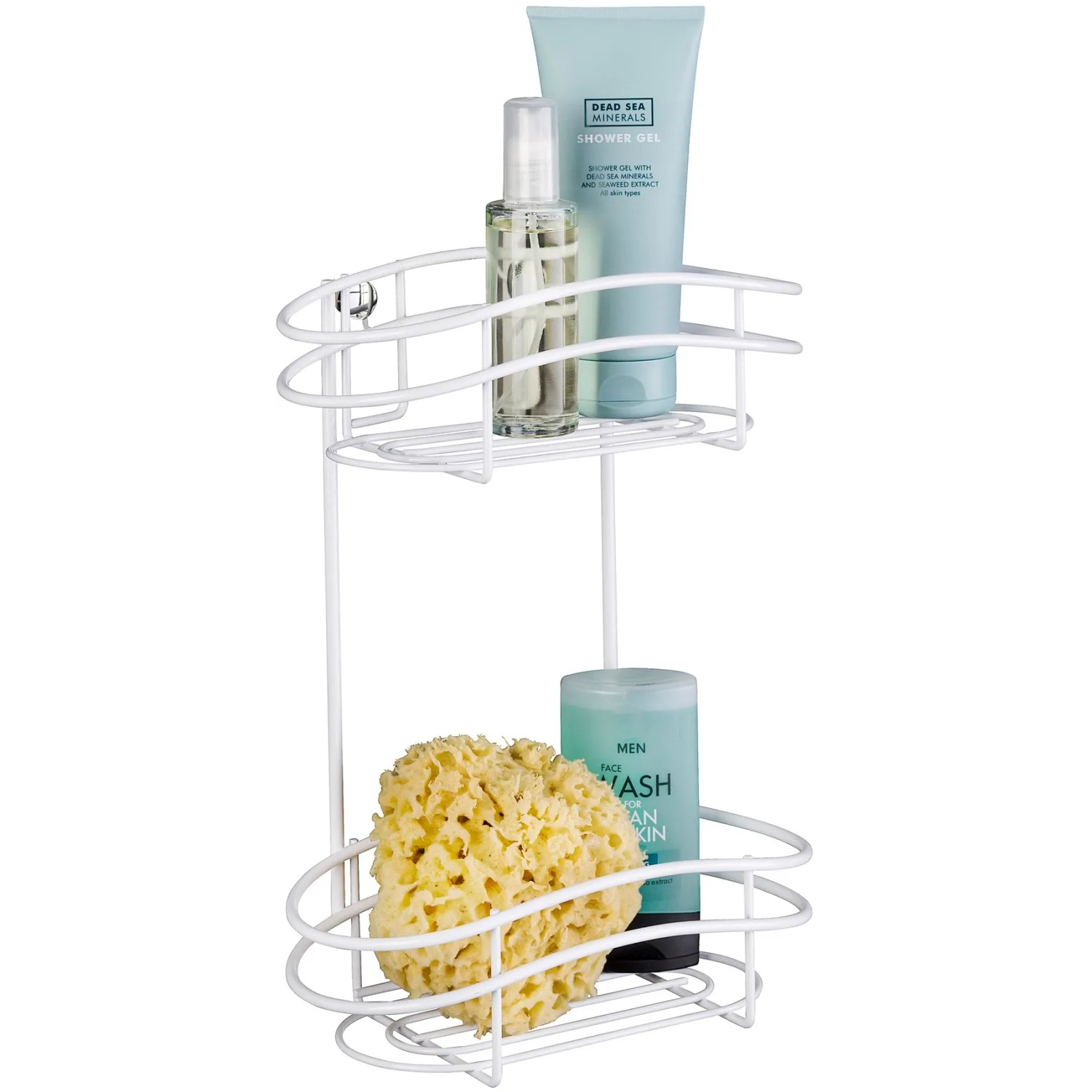 Wenko Classic Plus Wall Shower Rack Black – BigMat Malta