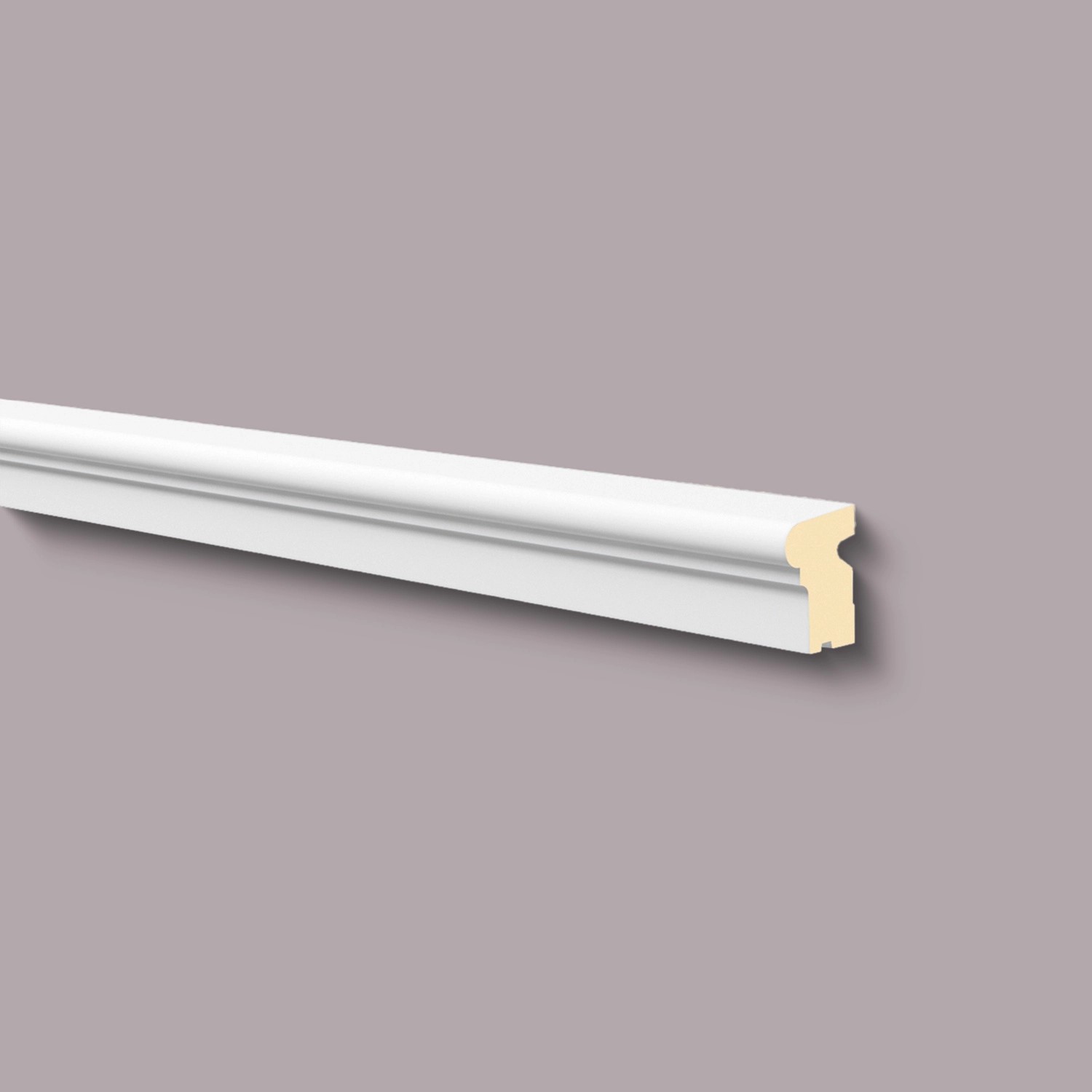 NOEL & MARQUET NMC FA14 DOMOSTYL Fenstersohlbank Fensterumrandung Fassadenprofil 2 m 200 cm x 6 cm x 8 cm Weiß