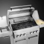 Edelstahl Gasgrill Taino Platinum Yamara 4+2 mit 4 Brennern, Sear- und Backburner. Grill mit Warmhalterost und Seitenbrenner.