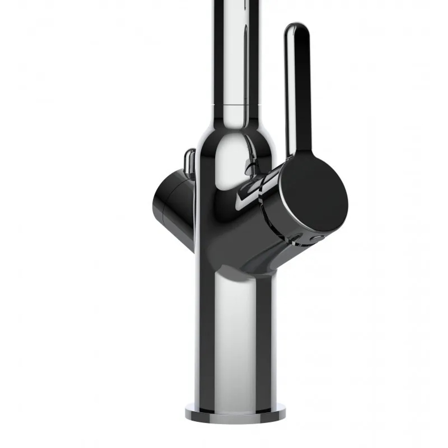 Vizio Wasserhahn Küche BOD 4 Wege mit Brause 360° Schwenkbar Chrom Grau ...