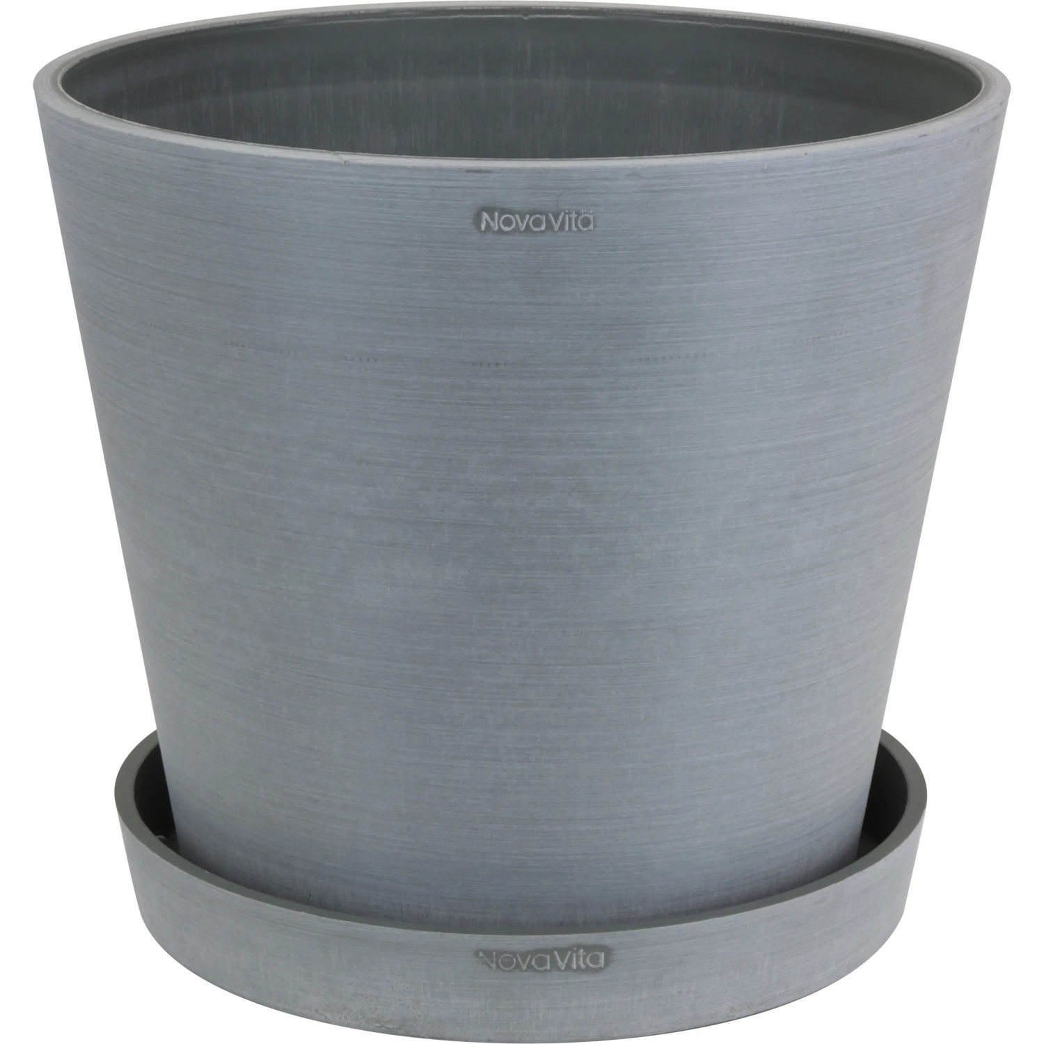 pflanztopf mit rillen Premium-Pflanzgef CITY Rillendesign  35cm  VidaAtHome.de