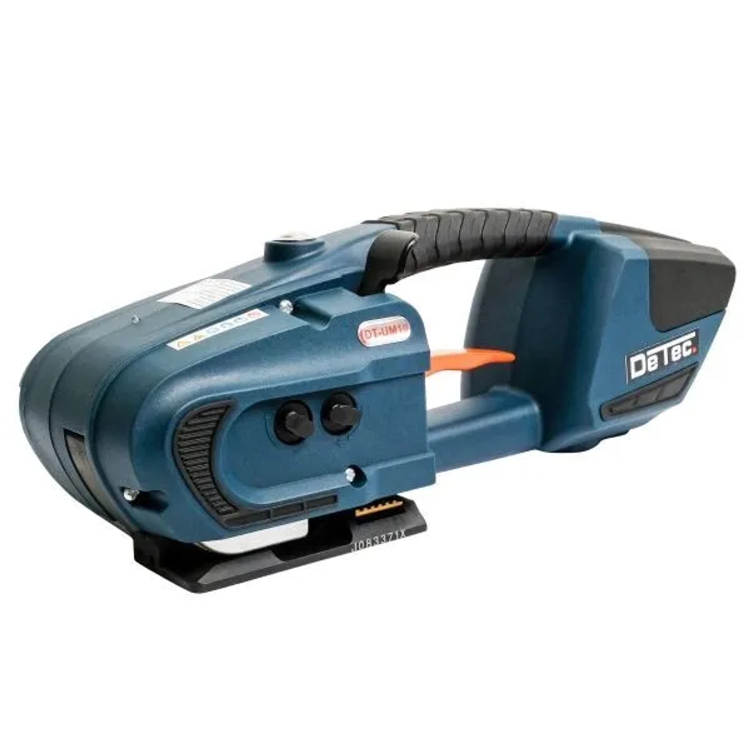 DeTec. DT UM19 Umreifungsgerät Mit 2 Akkus Umreifungsmaschine Und Bandspanner Für Kunststoffbänder PE Und PP Kombiset