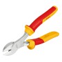 Bosch Professional VDE-Seitenschneider, 200 mm, mit rot-gelbem Griff für sicheres Arbeiten.