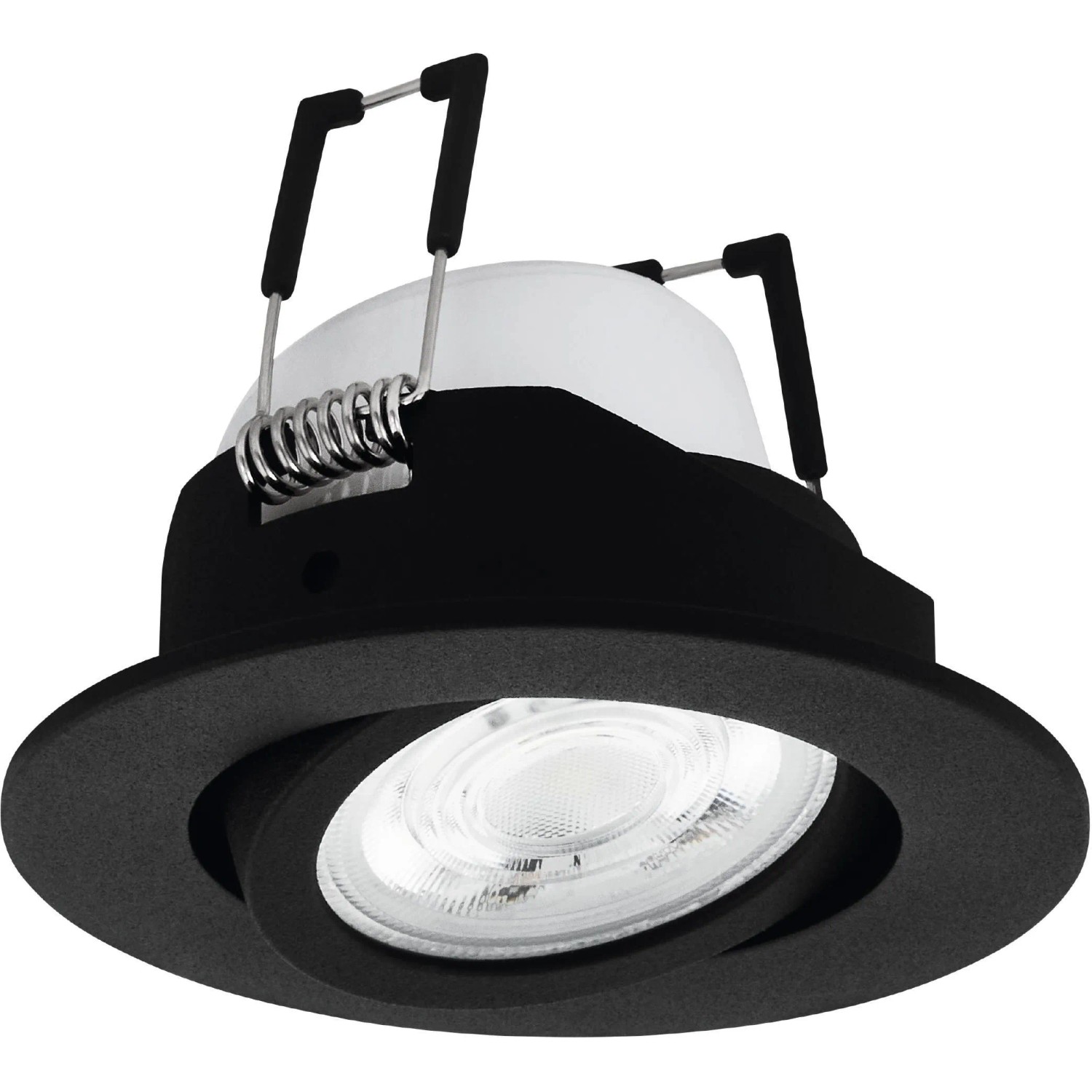 Schwarze Eglo LED Einbauleuchte Saliceto-Z, 5W, für Eglo Connect Systeme.