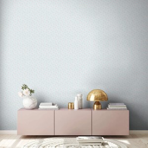 Bricoflor Rosen Tapete im Landhausstil, grau-rosa, für Schlafzimmer und Flur.