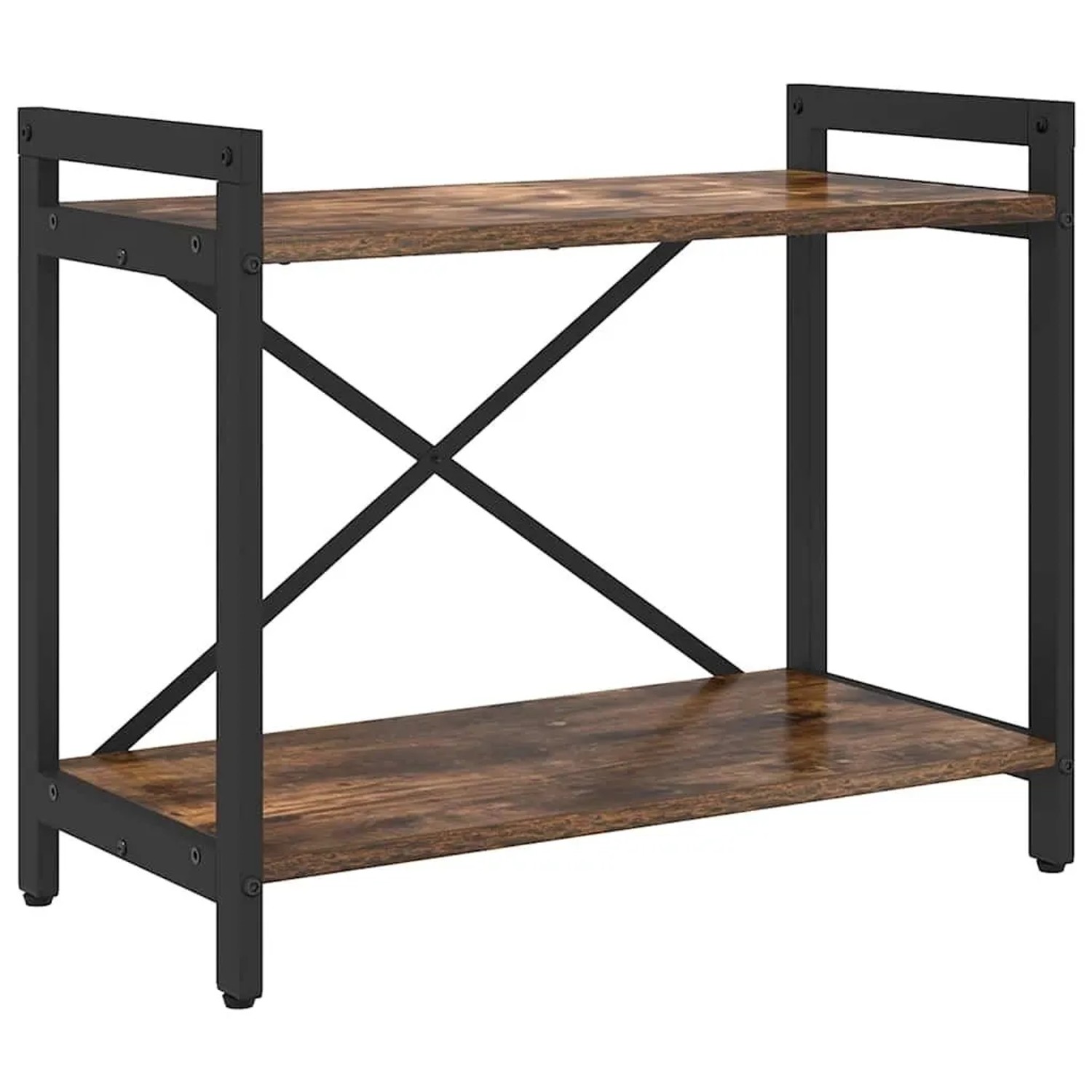 vidaXL Bücherregal Geräucherte Eiche 60 x 30 x 50 cm Holzwerkstoff 868403 günstig online kaufen