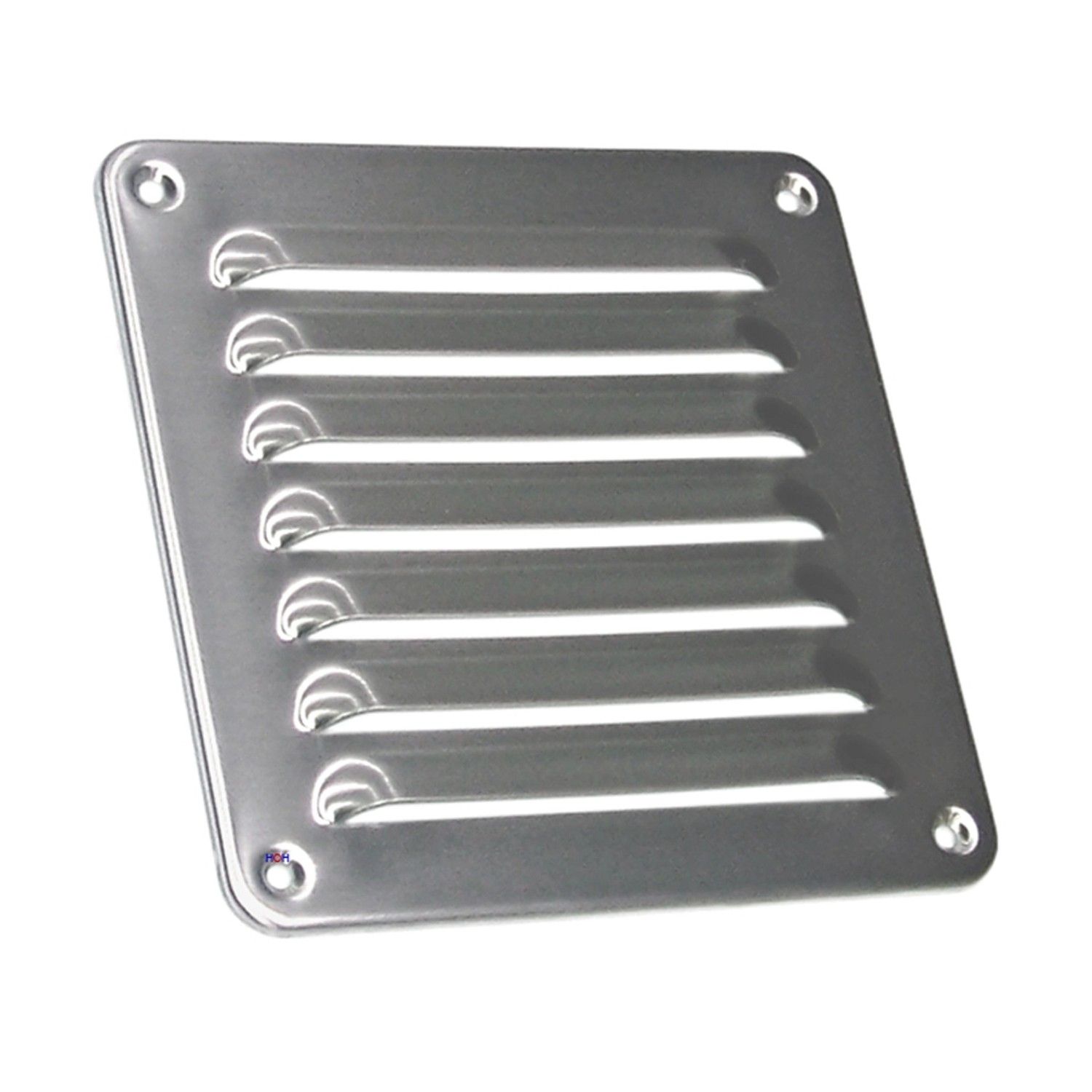 Häusler Lüftungsgitter LG-1616 A Lamellengitter Alu 155 x 155 Abluftgitter