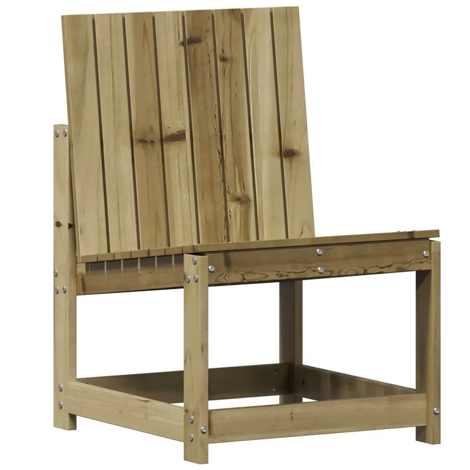 vidaXL Gartenstuhl 50,5x55x77 cm Kiefernholz Imprägniert 832619