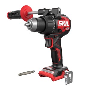 Skil Akku-Bohrschrauber 3080CA, bürstenlos, 20 V, ohne Akku/Ladegerät, mit Zusatzhandgriff und Bit