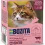 Bozita Katzen-Nassfutter mit Rinderhack in Gelee, 370g Packung.