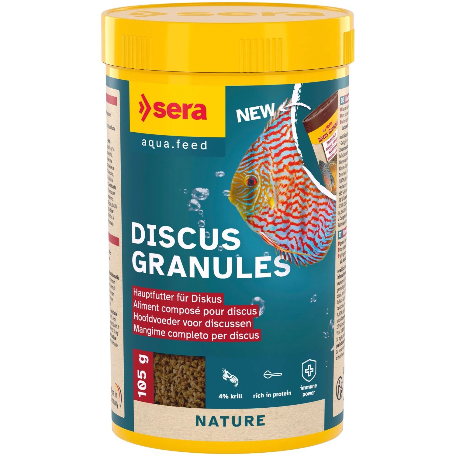 Sera Fischfutter-Granulate Discus Granules 250 ml 105 g