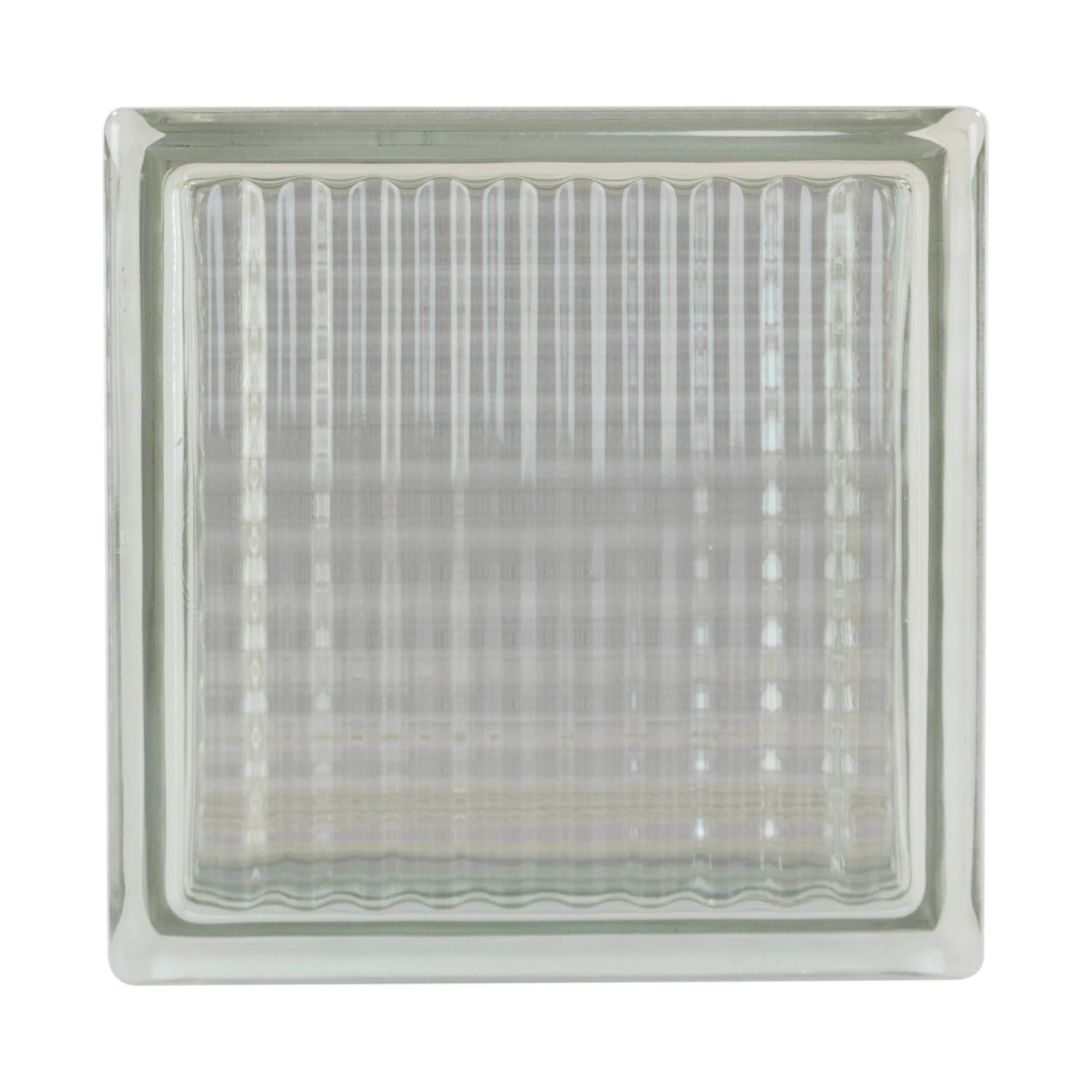 Thermo Block Gekreuzt Ug 1,2  Klar 19 cm x 19 cm x 12 cm