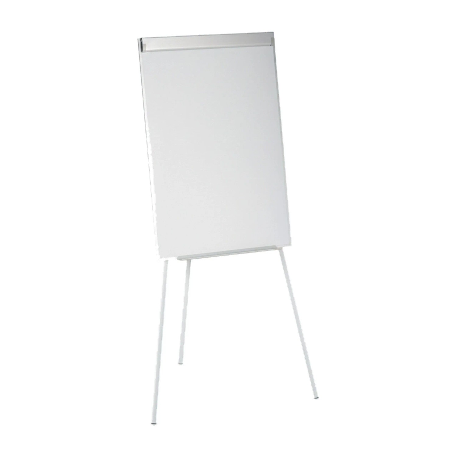 Relaxdays Flipchart Whiteboard Aluminium Weiß Silber Höhenverstellbar 90 cm x 60 cm