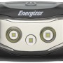 Energizer Universal+ Kopflampe mit 2 AAA Batterien, schwarze Stirnlampe mit LED Leuchten.
