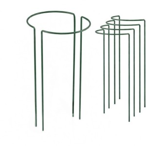 TTL GARDEN Strauchstütze 160x40cm 4er Set Pflanzenhalter Für Sträucher Stauden Rosen Rankhilfe Metall Stabil