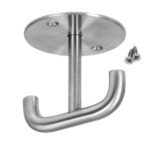 SOTECH Garderobenhaken NELE Doppelhaken T-Form Echt Edelstahl