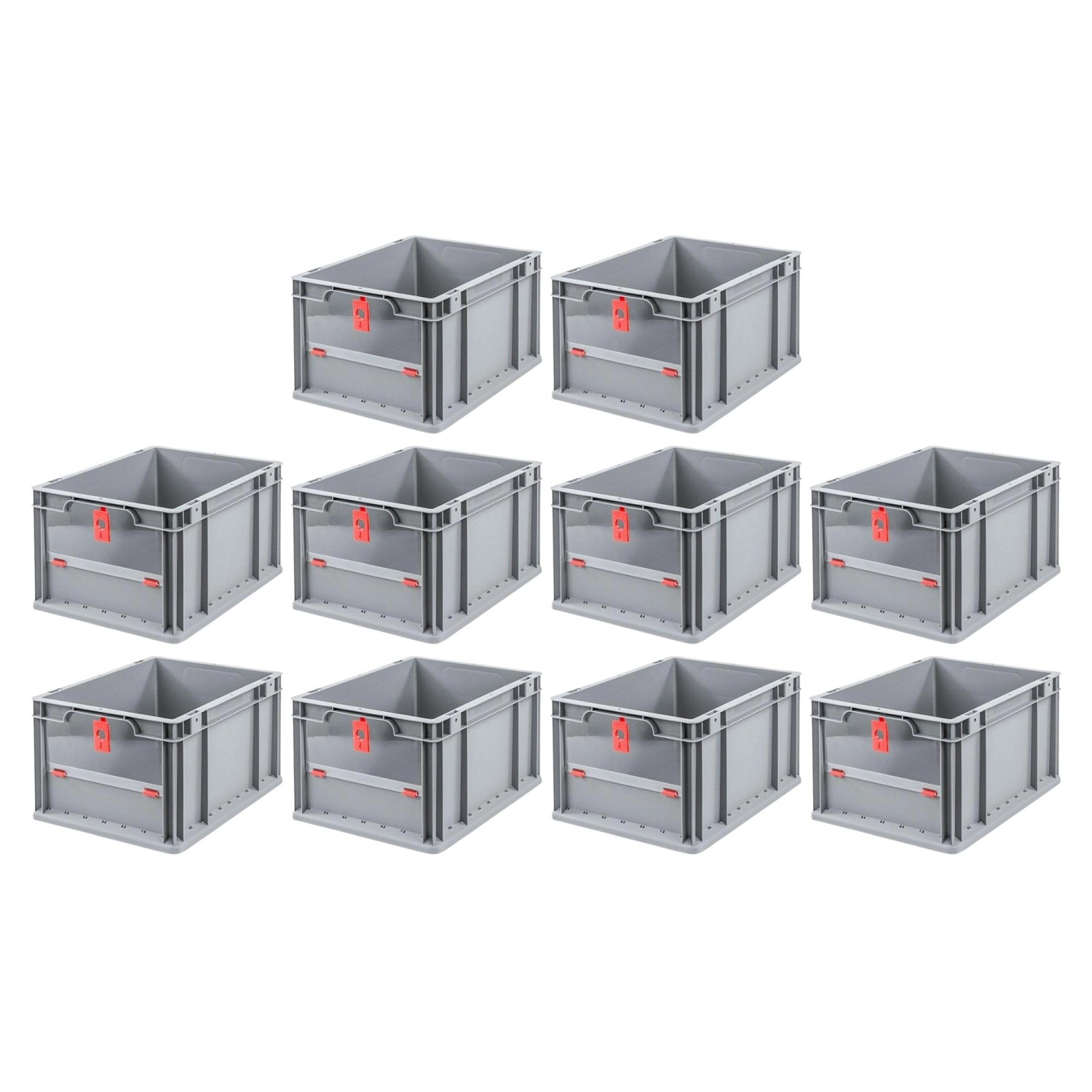 PROREGAL SparSet 10x Eurobox NextGen Insight Cover HxBxT 22 x 30 x 40 20 Li günstig online kaufen