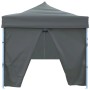 vidaXL Faltzelt Partyzelt 3x9m anthrazit mit Seitenwänden, ideal für Outdoor-Events.
