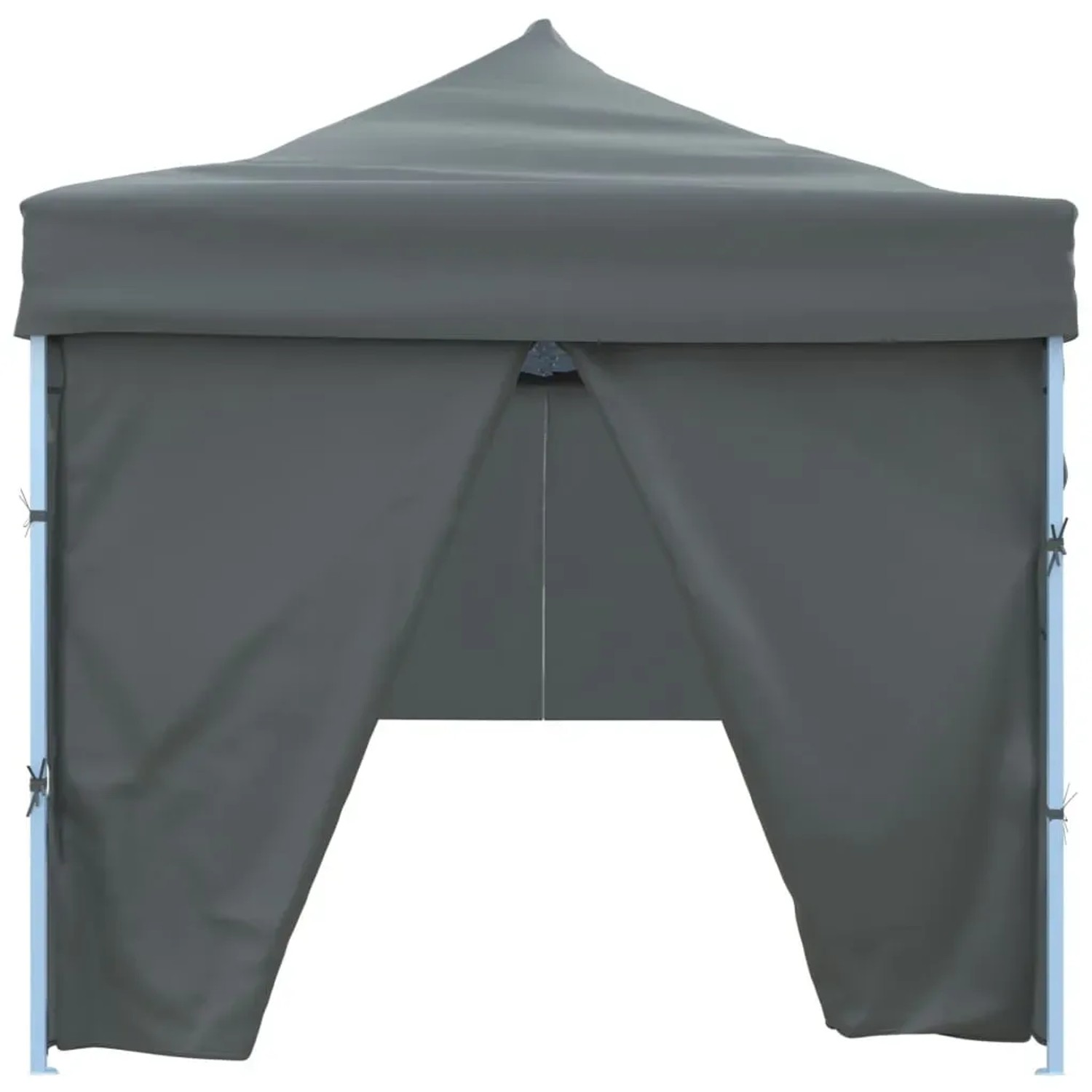 vidaXL Faltzelt Partyzelt 3x9m anthrazit mit Seitenwänden, ideal für Outdoor-Events.