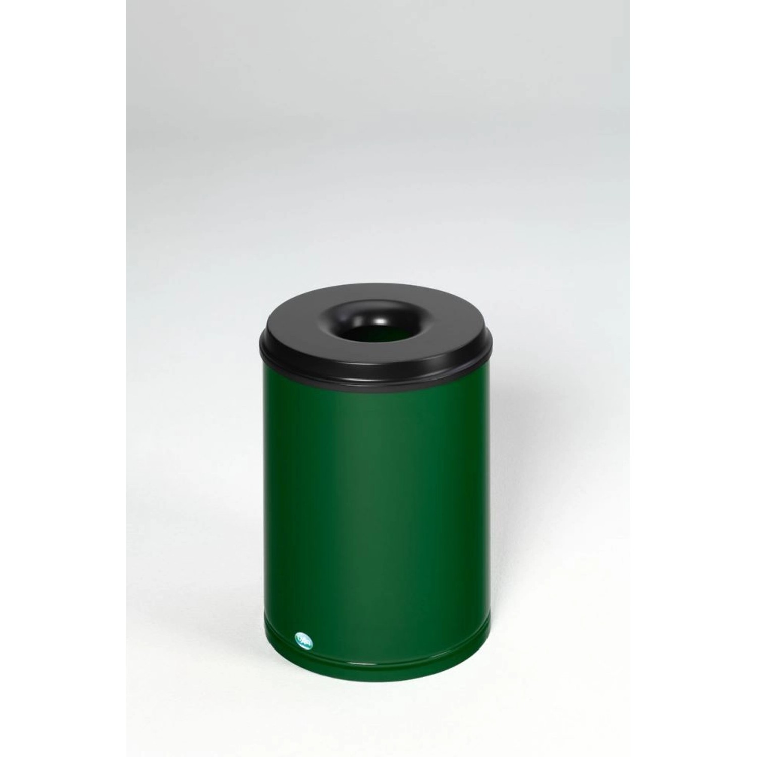 PROREGAL Selbstlöschender Papierkorb 50 Liter HxBxT 53 x 37 x 37 cm Verzink günstig online kaufen