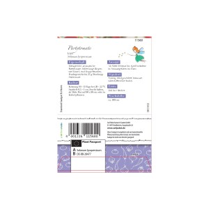 Samentüte Grüne Fee Partytomate Idyll, reicht für ca. 15 Pflanzen.