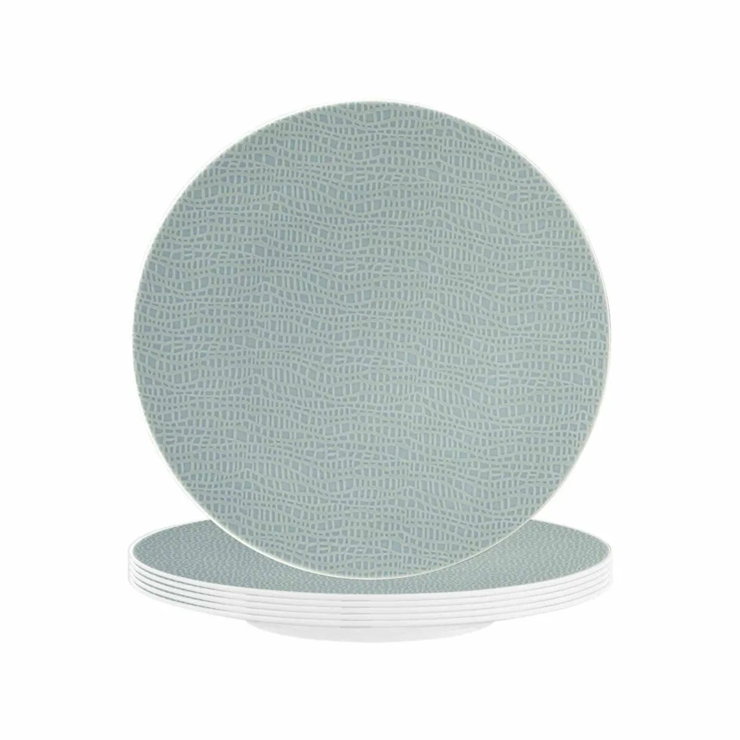 Seltmann Weiden Life Fashion Frühstücksteller 22,5 cm 6er Set Green Chic