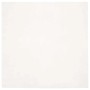 vidaXL Kunstfell Teppich Olite in Creme, 200x200 cm. Quadratischer, extra weicher Polyester-Teppich, ideal für Wohnräume.