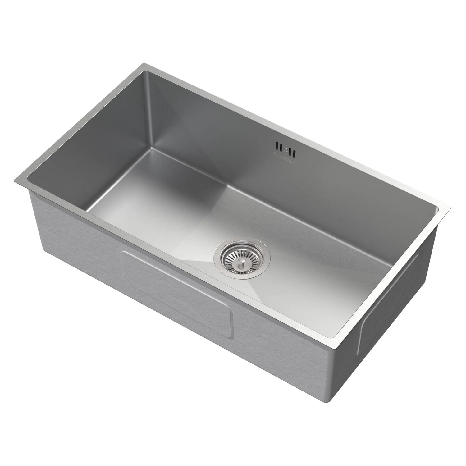 ML-Design Spülbecken Edelstahl 1 Becken 70x40 cm mit Siphon