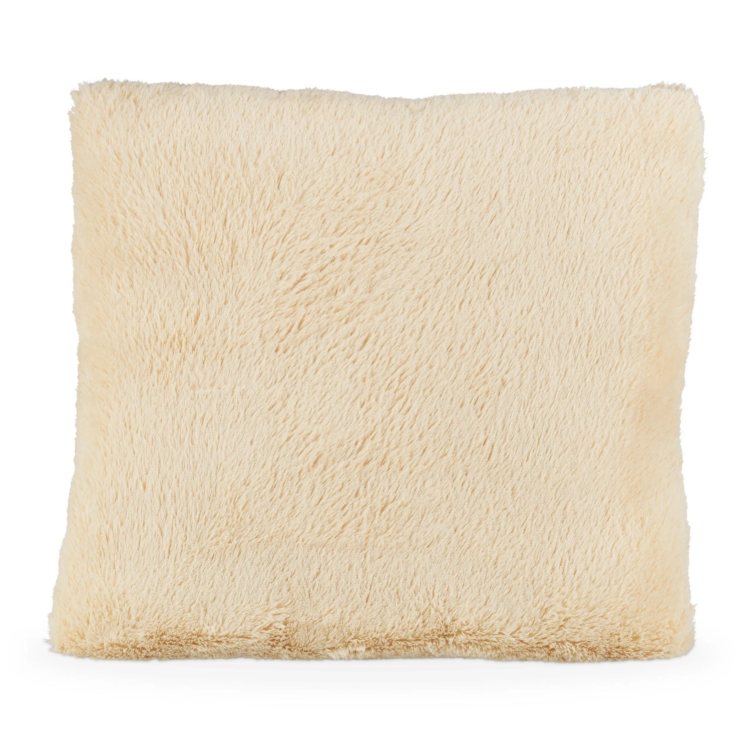 Relaxdays Zierkissen Set Polyester Creme Flauschig 35 cm x 40 cm x 12 cm