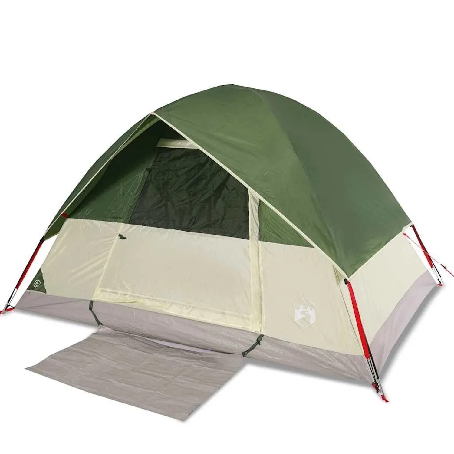 Furnicato Campingzelt Kuppelzelt Grün 215 X 150 X 127 Cm