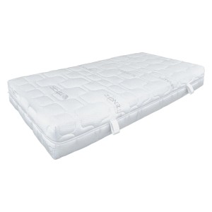 Matratzen Perfekt Kaltschaummatratze TerraMed Visco 140 x 200 cm Härtegrad H4 9 Zonen Visco-Schulterkomfortzone 22 cm Höhe