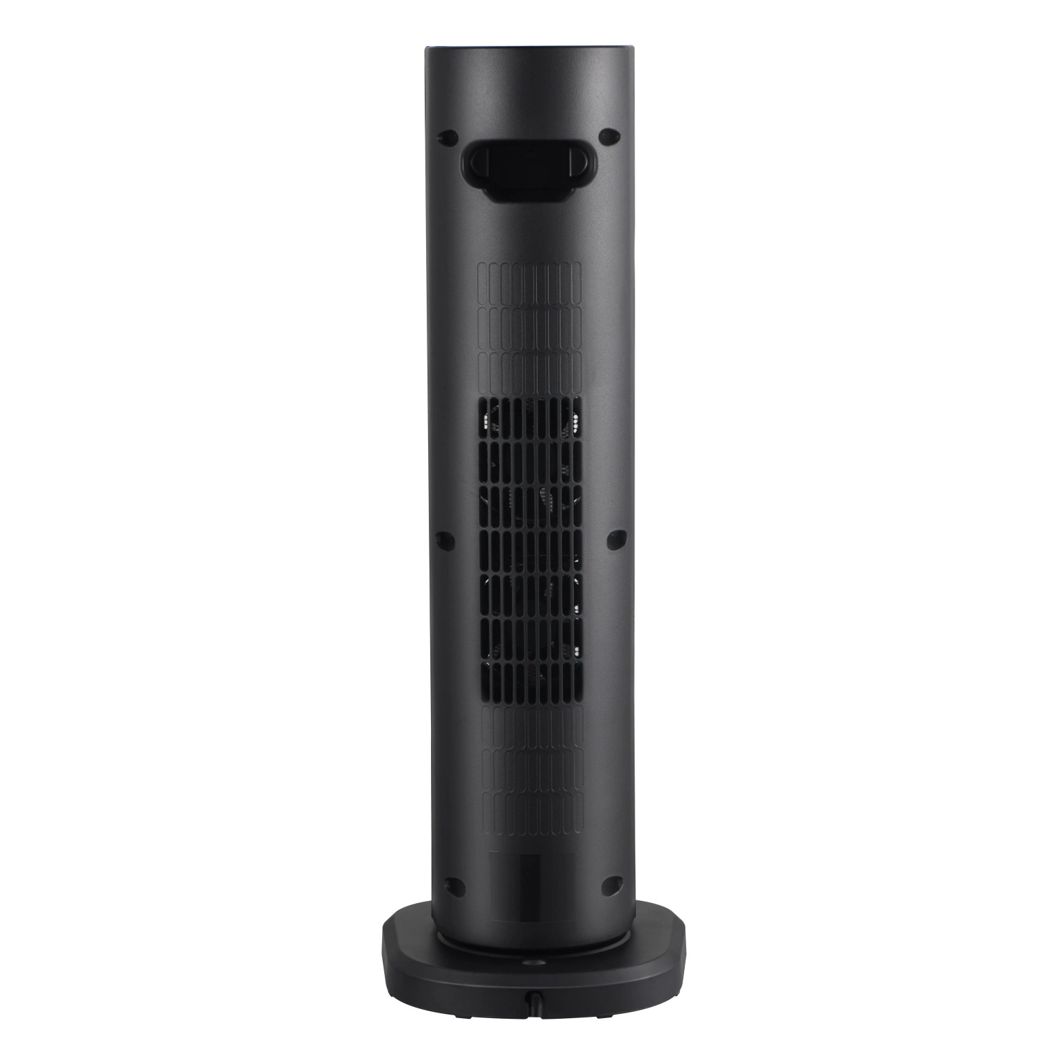 Schwarzer Midea Turmheizlüfter NTH20-22ER(BK) mit 2000 Watt Leistung.