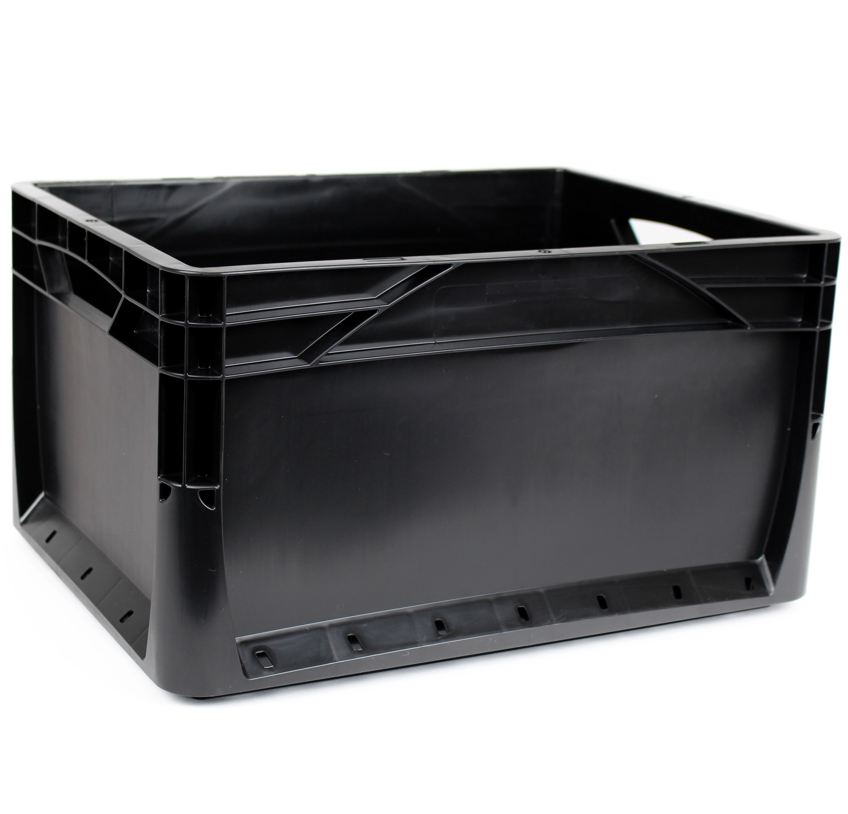 Eurobox-System Box Vollwand 40 x 30 x 22 cm Schwarz kaufen bei OBI