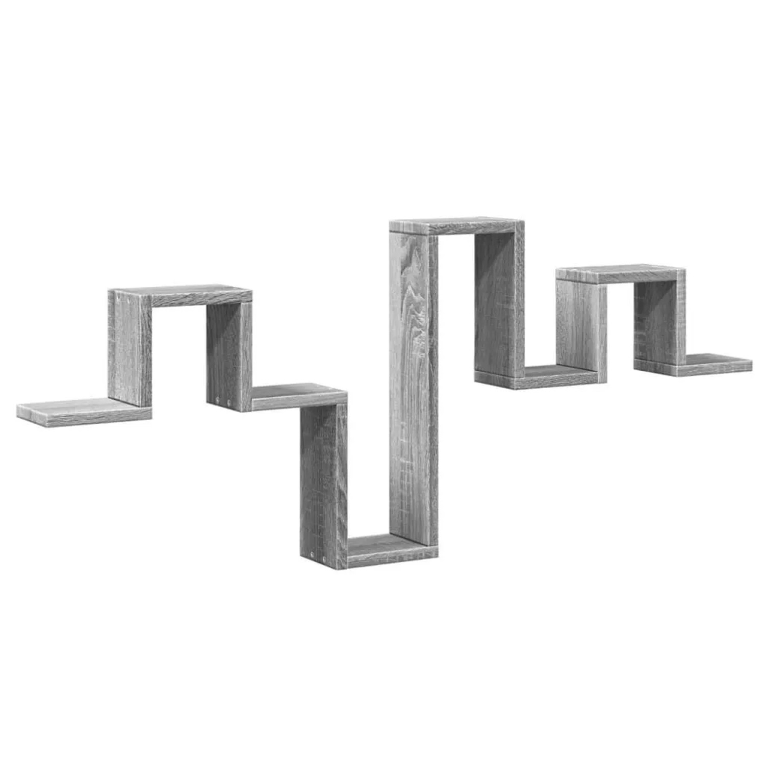 vidaXL Wandregal Grau Sonoma 104,5x10x43 cm Holzwerkstoff 840728