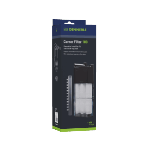 Dennerle Eckfilter 100 für Aquarien, kompakte Bauweise. Filter für Süßwasseraquarien.