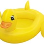 Gelbes Bestway Kinder-Schlauchboot Ente mit Lautsprecher für Badespaß.