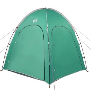 vidaXL Poolzelt Meergrün, Polyester Pavillon mit Kuppeldach, 366x305 cm, faltbar.