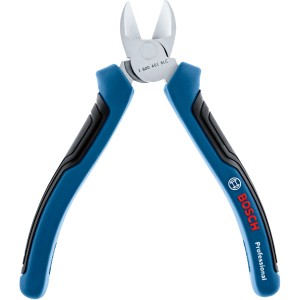 Bosch Professional Seitenschneider, 160mm, mit blau-schwarzem Griff. Zange für Profis.