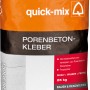 Quick-Mix Porenbetonkleber, 25 kg Sack für Porenbetonsteine.