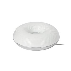 Lindby LED Wandleuchte Wandlampe Innen Fjora 10044034 Dimmbar Design Modern in Weiß aus Glas 1-flammig Wohnzimmerleuchte