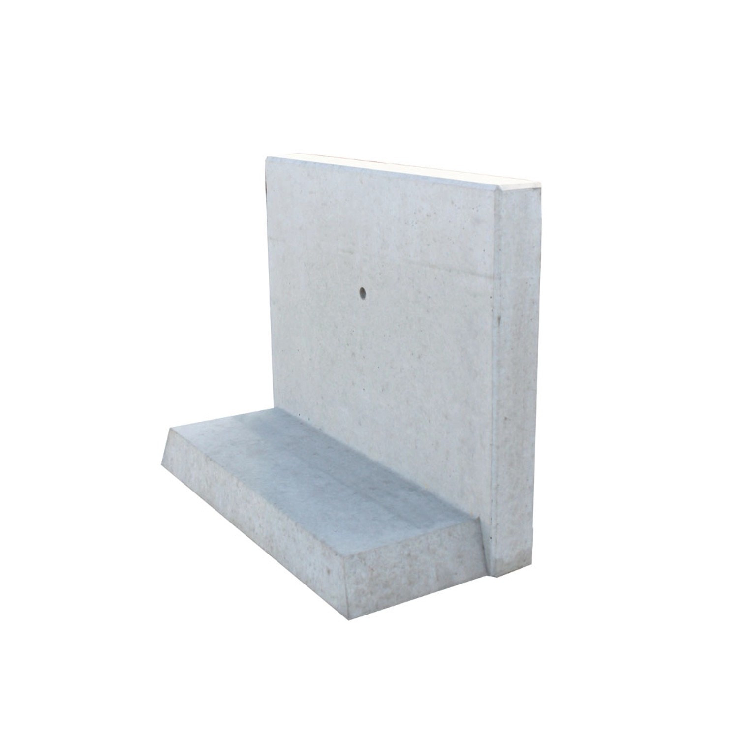 Diephaus L- Stein bewehrt Grau 80 x 100 x 45 x 8 cm