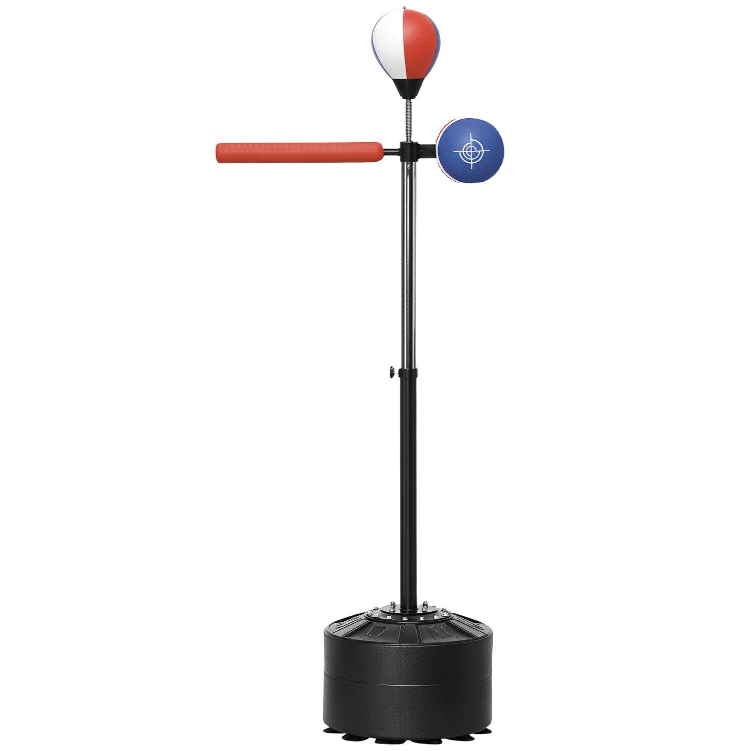 SPORTNOW Boxständer Höhenverstellbar mit Befüllbarer Standfuß 80,5x48x205 cm