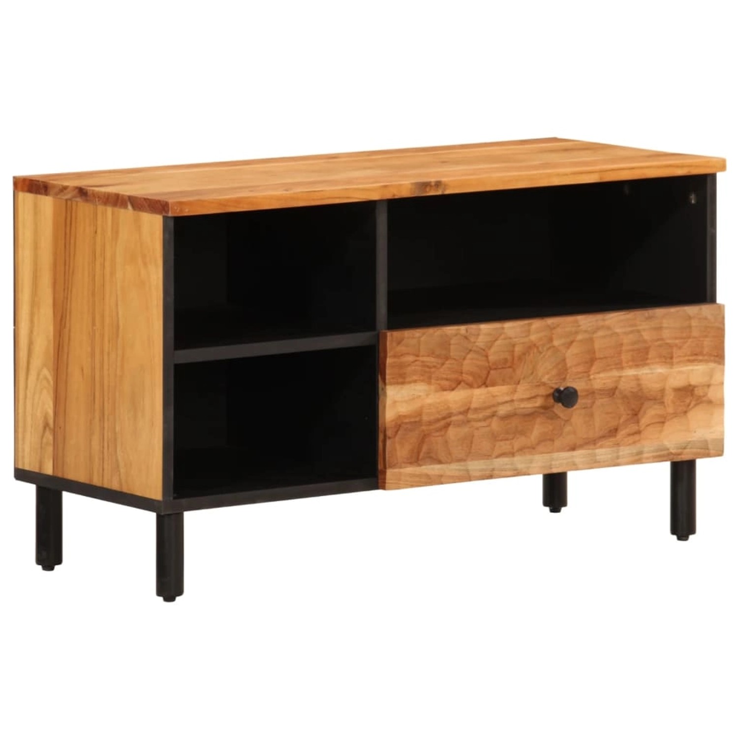 VidaXL TV-Schrank 80x33x46 cm Massivholz Akazie günstig online kaufen