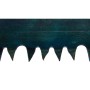Detailaufnahme des Sägeblatts der LUX Baumsäge 350 mm.